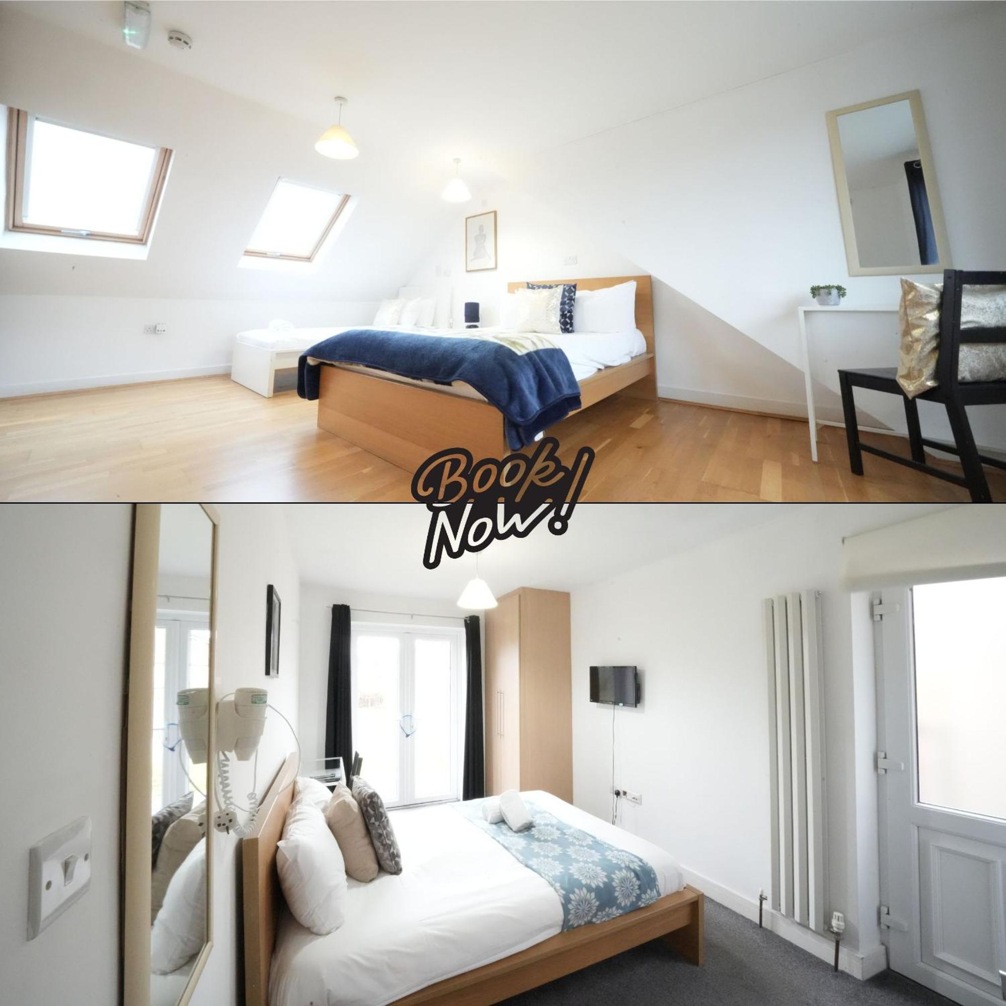 The Great Airport Place-Private Bedrooms With Private Bathroom-1 Bus To Heathrow Airport-5 Minutes By Car- Helpful Advice From Our Team ウェスト・ドレイトン、ロンドン エクステリア 写真